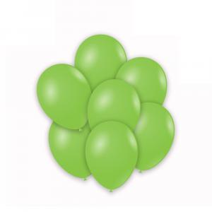 Palloncini verde lime pastello g110 12"-30cm. 100pz